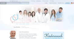 Desktop Screenshot of kinderwunsch-salzburg.at